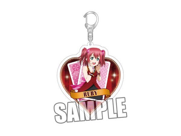 Love Live! Sunshine!!: Acrylic Keychain Ruby Kurosawa Magician Ver.