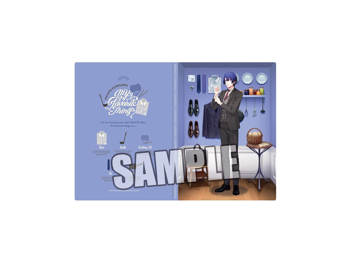 Uta no Prince-sama: Pocket File Notebook My Favorite Things Ver. Masato Hijirikawa