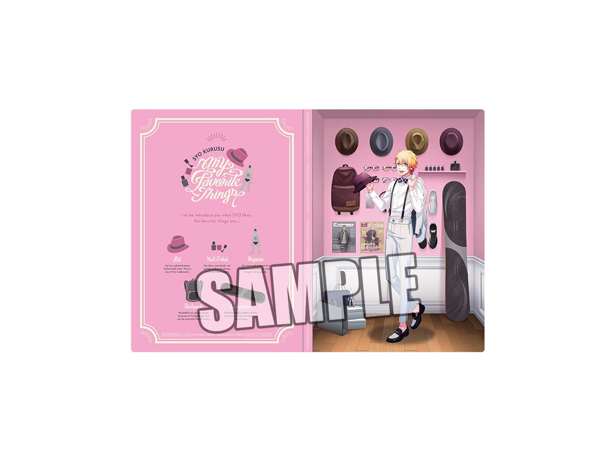 Uta no Prince-sama: Pocket File Notebook My Favorite Things Ver. Syo Kurusu