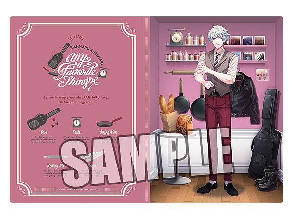 Uta no Prince-sama: Pocket File Notebook My Favorite Things Ver. Ranmaru Kurosaki