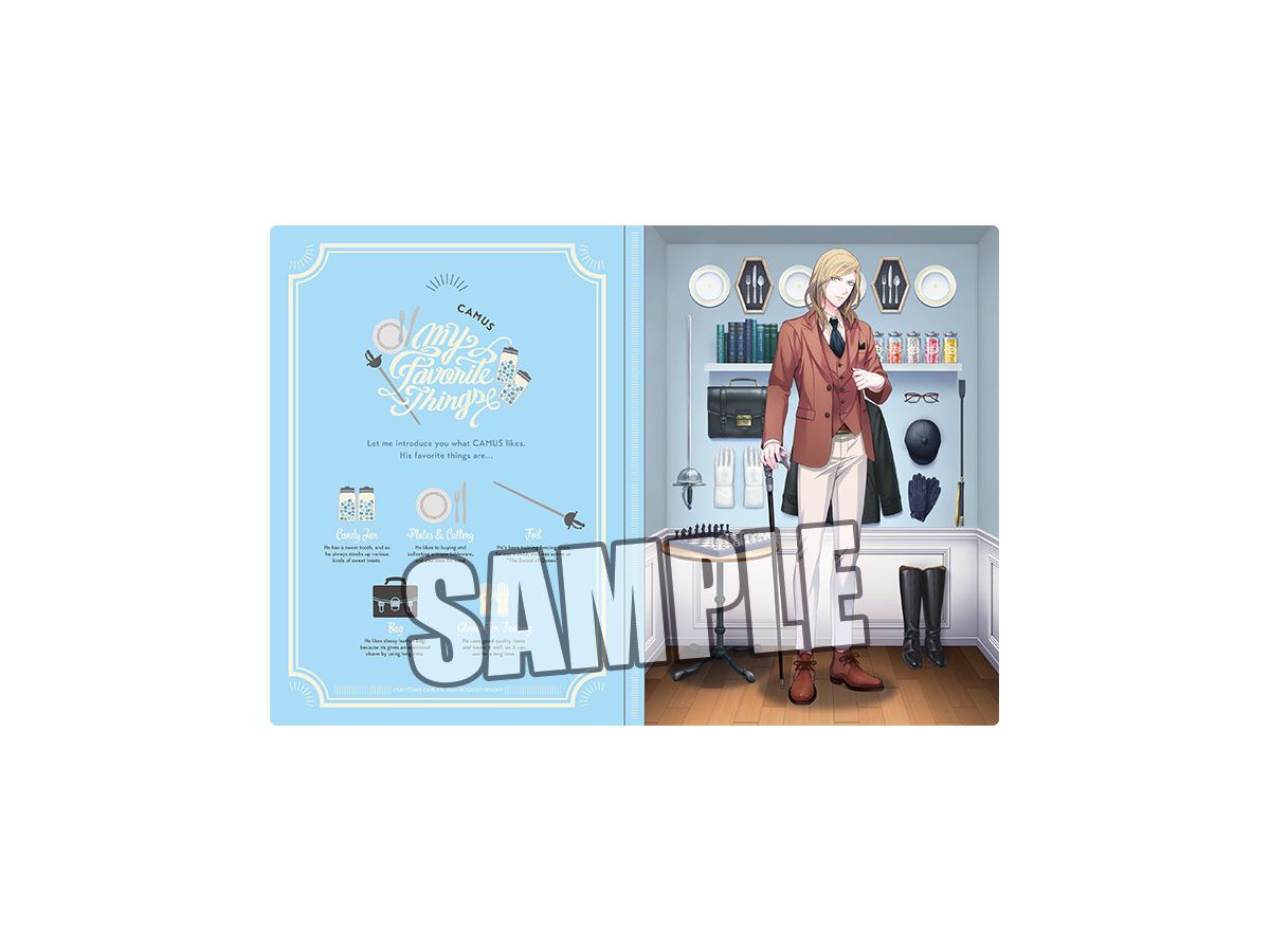 Uta no Prince-sama: Pocket File Notebook My Favorite Things Ver. Camus