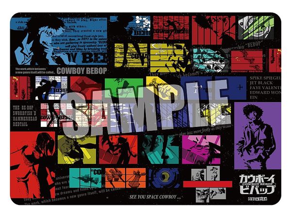 Cowboy Bebop: Character Universal Rubber Mat Tank! (Reissue)