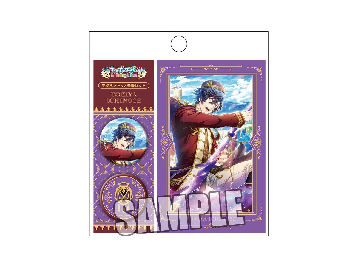 Uta No Prince-Sama Shining Live: Magnet & Notepad Set Shining Spinning Magical Learning House Another Shot Ver. Tokiya Ichinose