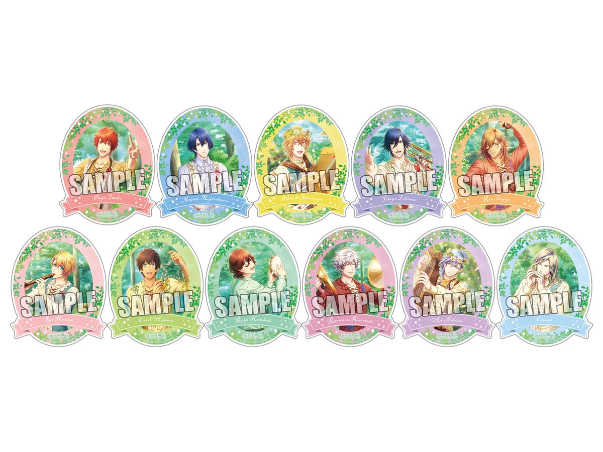 Uta No Prince-Sama: Shining Live Trading Sticker Flower Blooming Forest Concert Another Shot Ver. 1Box (12pcs)