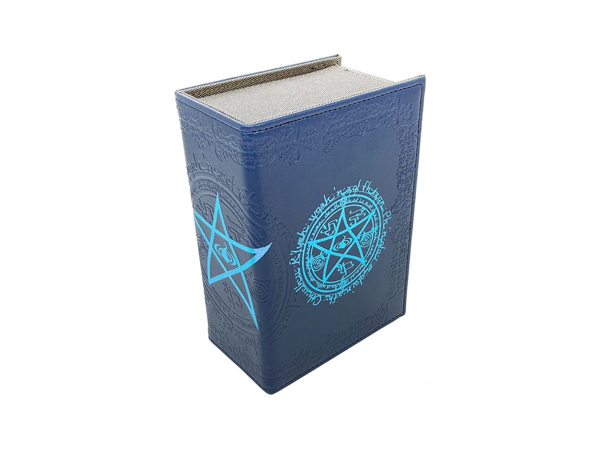 Book Type Synthetic Leather Deck Case W Elder Sign