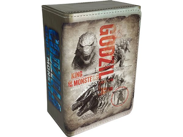 Godzilla: King of the Monsters: Synthetic Leather Deck Case W Godzilla & Mothra