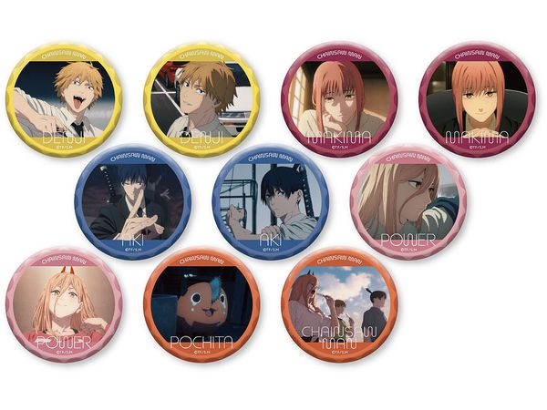 Chainsaw Man: Trading Mat Can Badge 1Box 10pcs