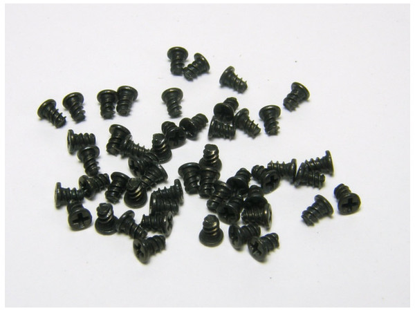 Plastic Precision Screw 1.7x2.5 (50pcs)