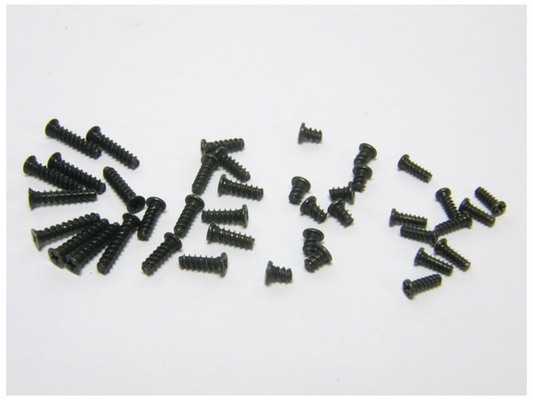 Plastic Precision Screw Pack B 1.4x4/1.7x2.5/ Countersunk 1.7x8