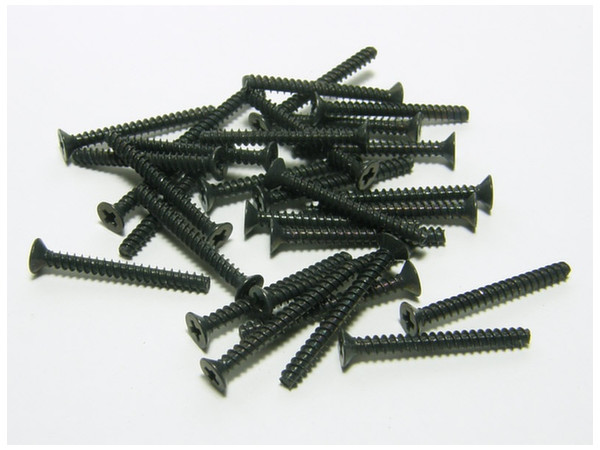 Plastic Precision Countersunk Screw 2.0-20 (30pcs)