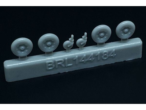 Messerschmitt Bf-109 K wheels set (2 sets)