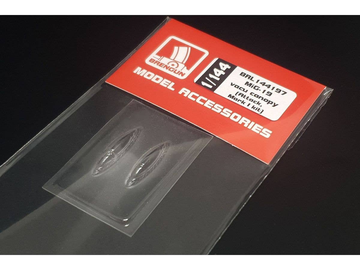 MiG-19 vacu canopy (Attack, Mark I kit)