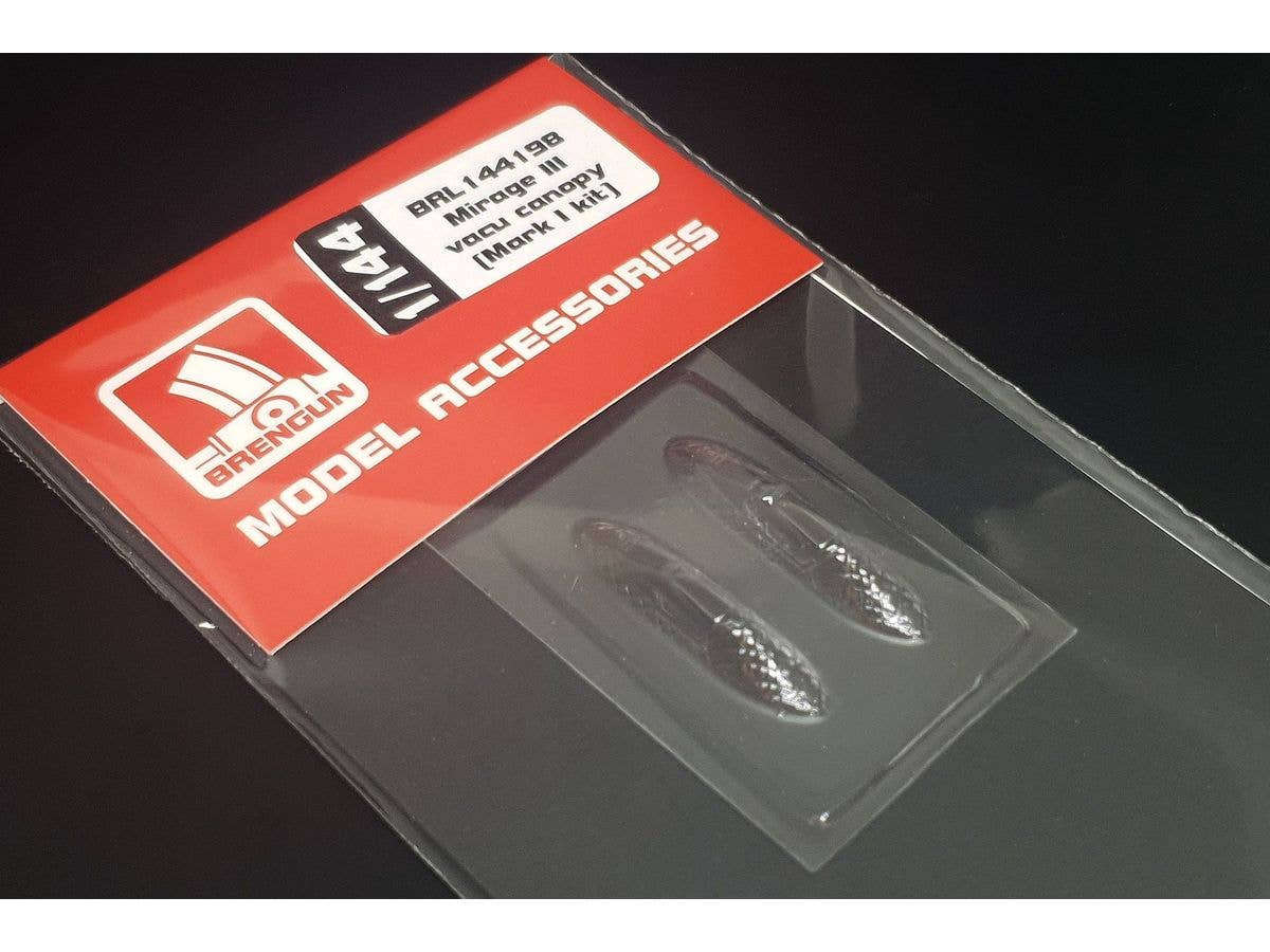 Mirage III vacu canopy (Mark I kit)
