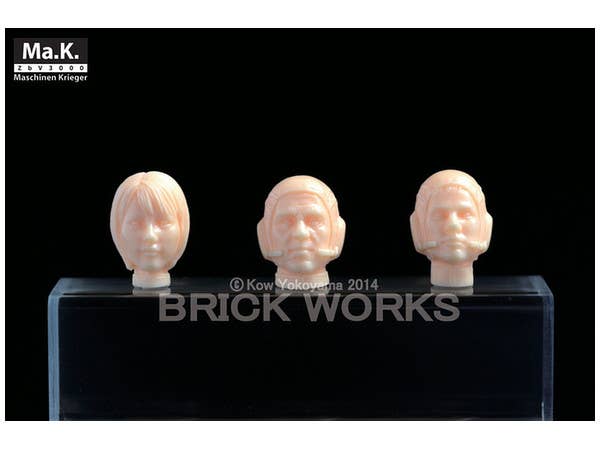 Mercenaries Men & Women Head Parts Space Use