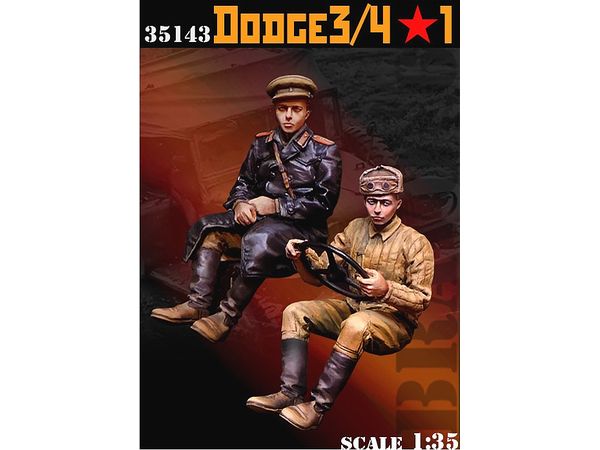 WW II Russian/Soviet Red Army RKKA Dodge 3/4 Truck Crew #1