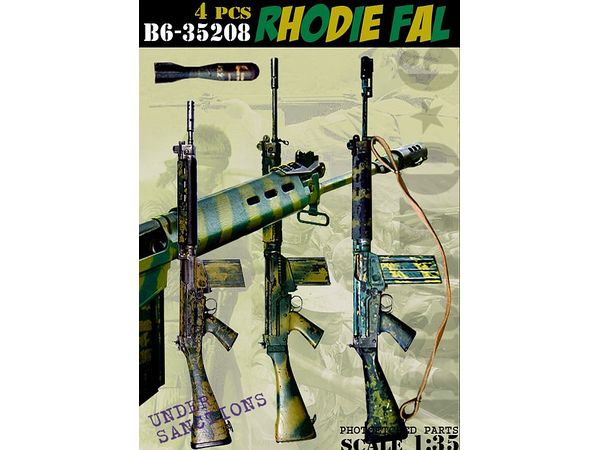 Modern Rhodesian Army FN FAL Automatic Rifle
