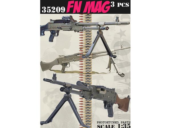 Current use FN MAG Automatic Rifle (3 pieces)