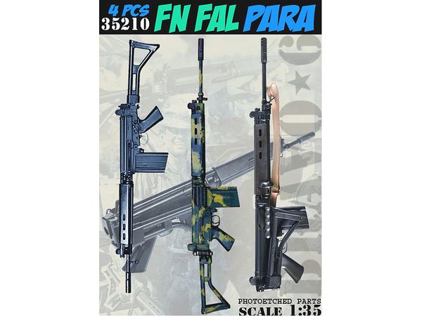 Current use FN FAL PARA Automatic Rifle (4 pieces)
