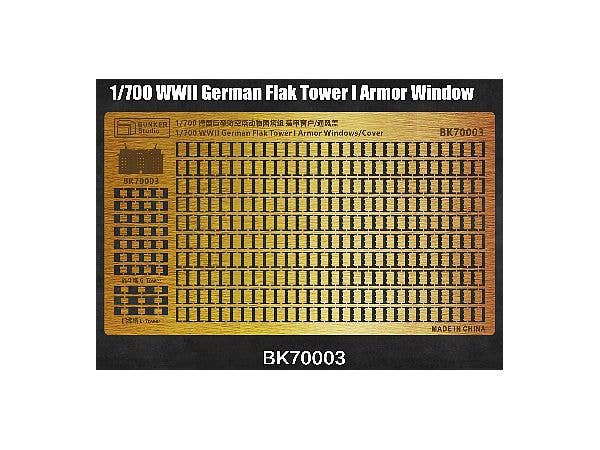 Armored Window For Air Defense Fortress Flak Tower I (for BST7002/7003/7003A)