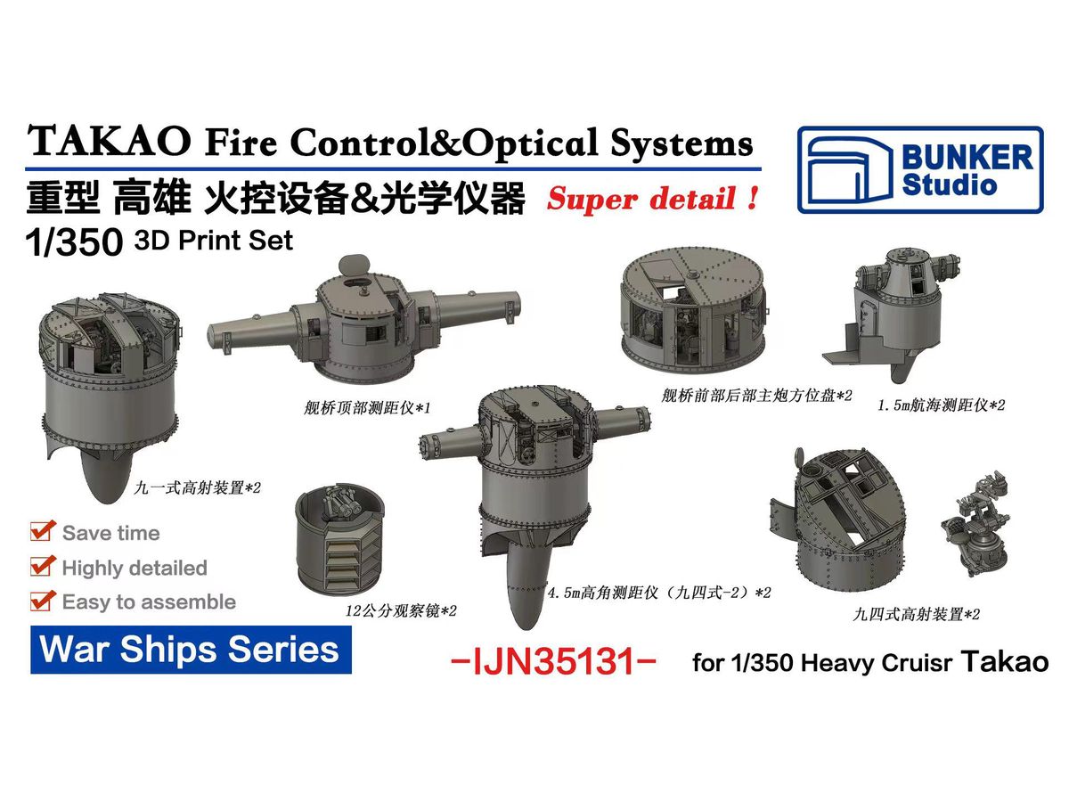 Takao Fire Control&Optical Systems Set
