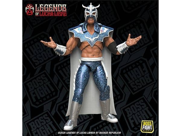 Legends of Lucha Libre Ultimo Dragon Action Figure Holographic Deco Ver.