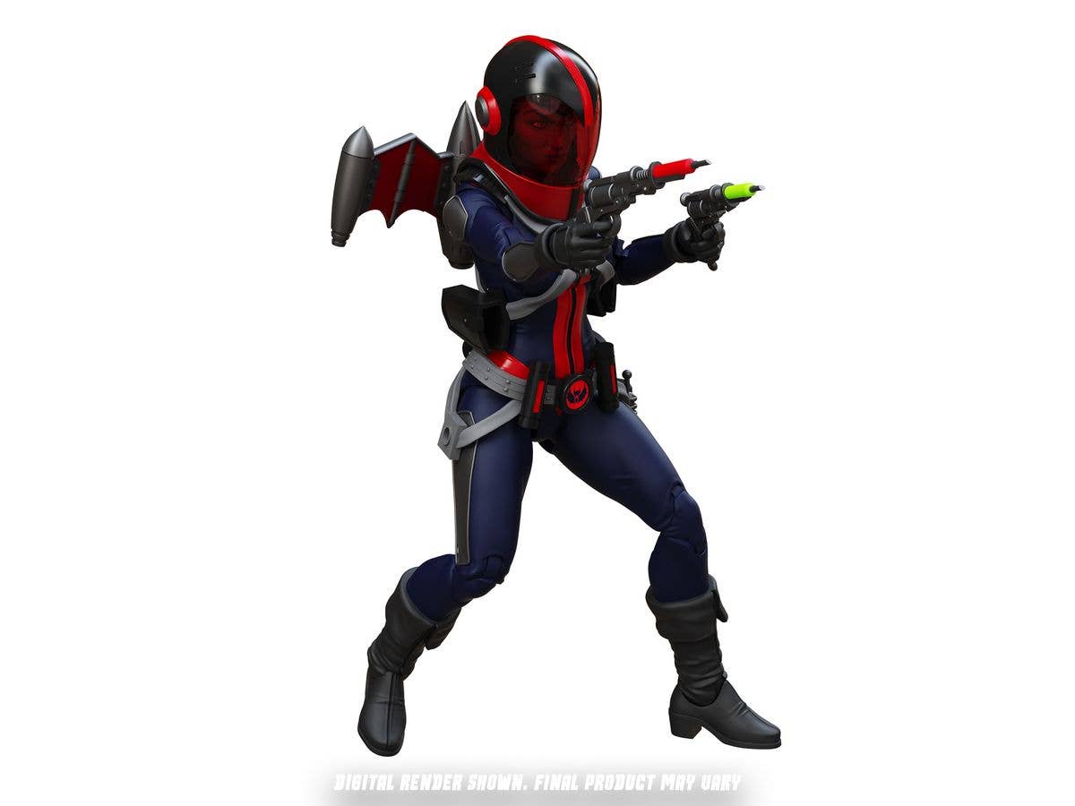Epic H.A.C.K.S. / Mercy Zaleska: Vampiron Secret Service Action Figure