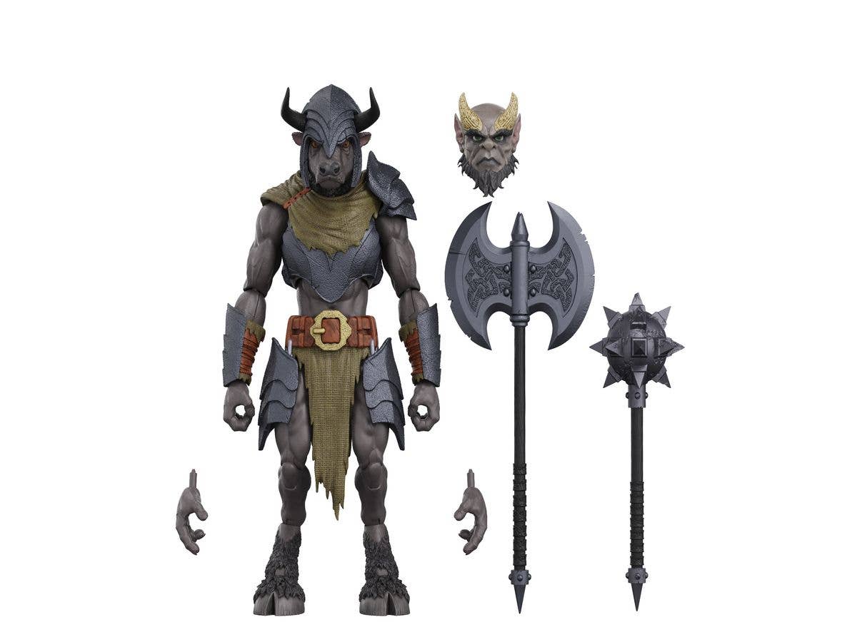 Hero H.A.C.K.S. Minos Auroxos: Labyrinthian Warrior Action Figure