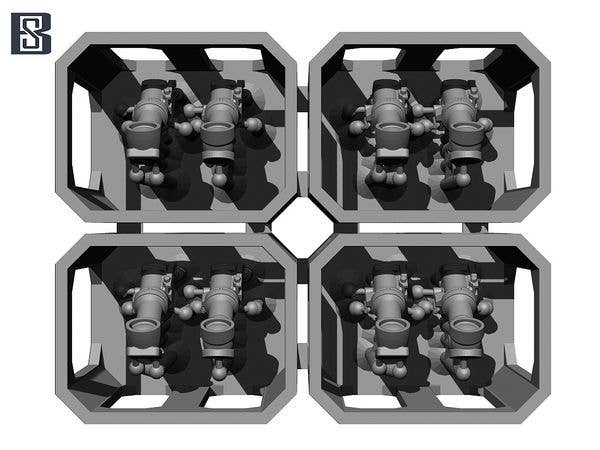 WWII German Sfl Z.F.1a Self-Propelled Gun Sight For Stug III/Sturmgeschutz IV/Brummbar/Nashorn (8pcs)