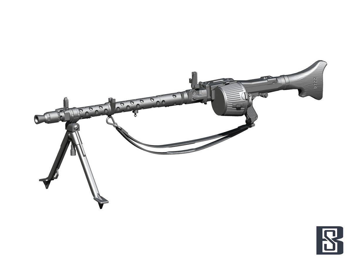 German MG34 for Infantry (3pcs)