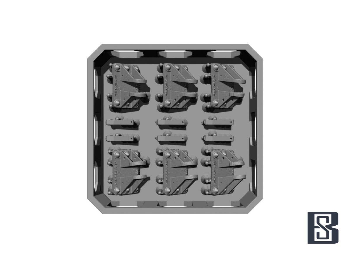 WWII German Panzer IV Towing Hook Set (6pcs)
