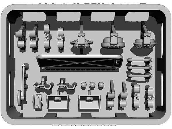 WWII French H39 Hotchkiss Detail Set