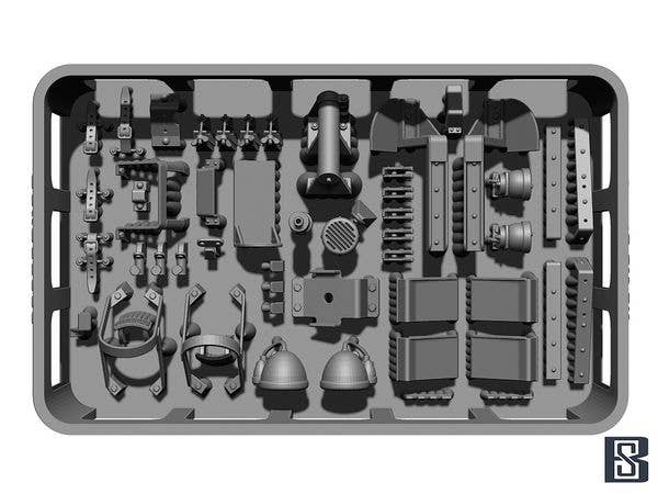 WWII US M3 Stuart Light Tank Detail Set