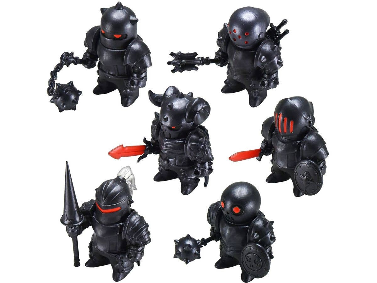 Metal Armors (Black Ver.) 1Box 6pcs