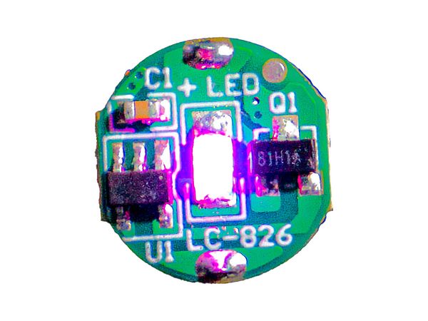 LED Module with Magnetic Switch: Purple