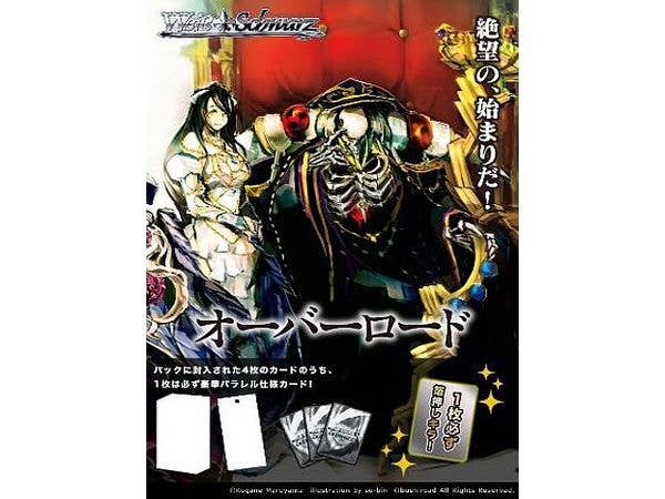 Original Overlord: Weiss Schwarz Premium Booster 1 Box 6Pcs