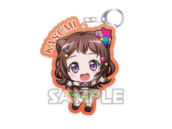 BanG Dream! Girls Band Party! Kiratto Acrylic Keychain Kasumi Toyama (Poppin' Party)