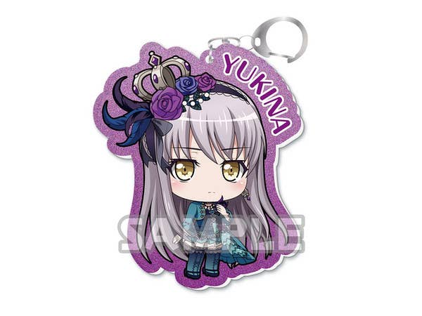 BanG Dream! Girls Band Party! Kiratto Acrylic Keychain Yukina Minato (Roselia)