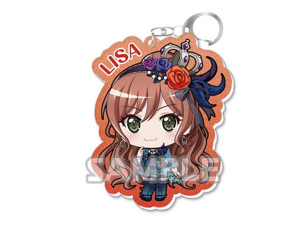 BanG Dream! Girls Band Party! Kiratto Acrylic Keychain Lisa Imai (Roselia)