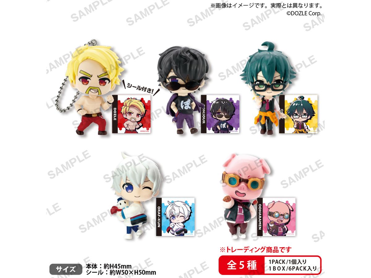 DOZLE Corp. Collection Figure BOX ver. 1Box 6pcs
