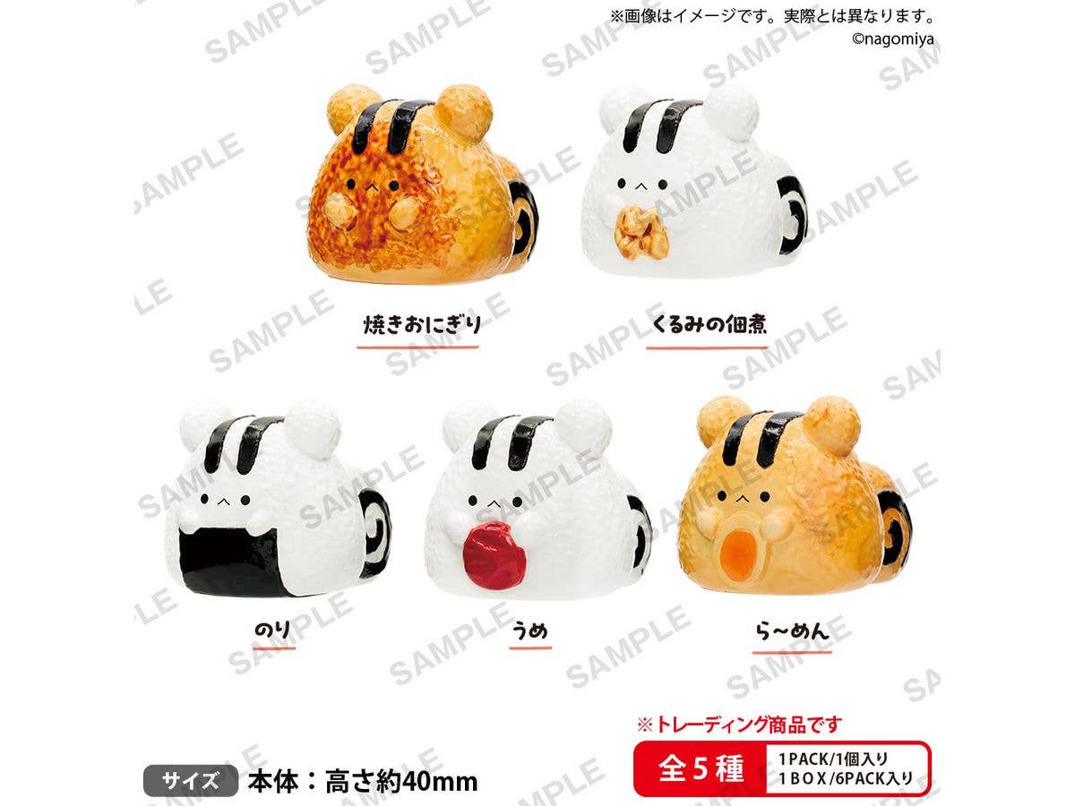 Nagomiya no Sekai Onigirisu Collection Figure BOXver. 1Box 6pcs