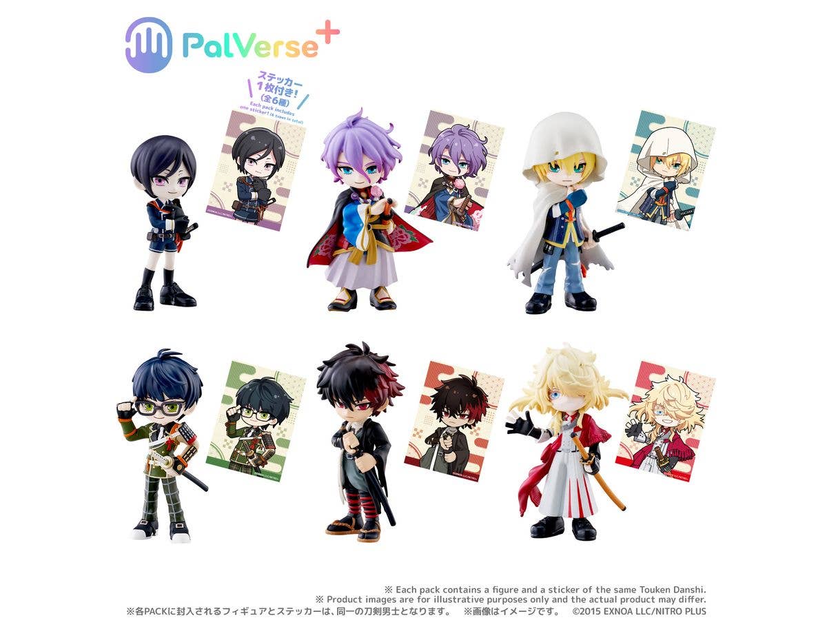 PalVerse+ Touken Ranbu ONLINE vol.2 1Box 6pcs