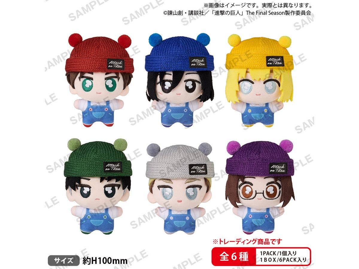 tekutomo Attack on Titan 1Box 6pcs