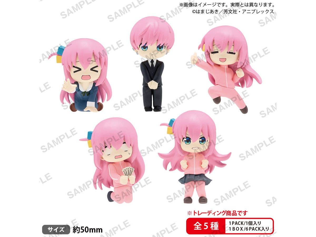 BUSHIROAD THE BOX Bocchi the Rock! A Lot Of Bocchi-Chan Figure vol.3 1Box 6pcs