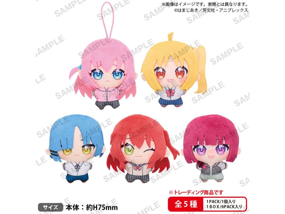 BUSHIROAD THE BOX Bocchi the Rock! Yumenui: 1Box (6pcs)
