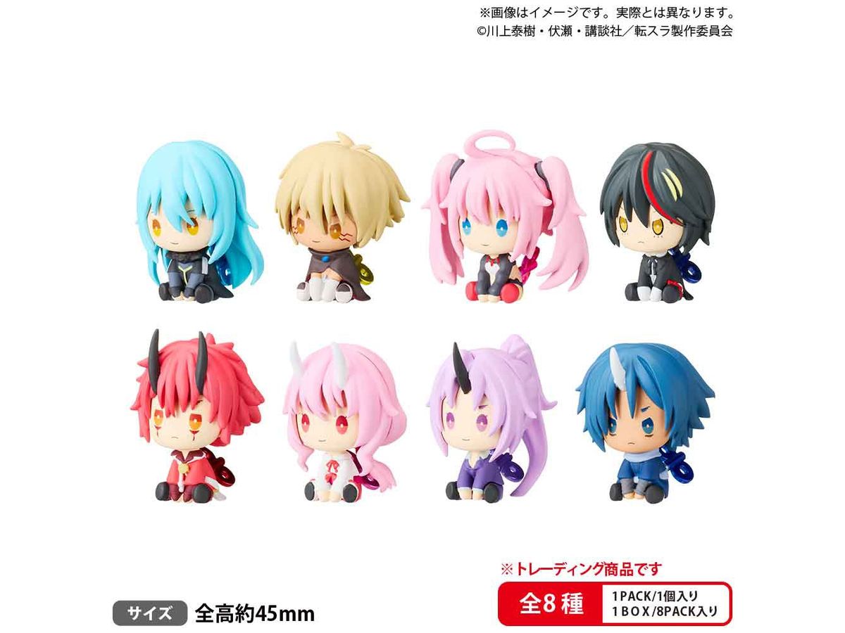 That Time I Got Reincarnated as a Slime: Petatto Nejimaki Mascot BOX ver.: 1Box (8pcs)