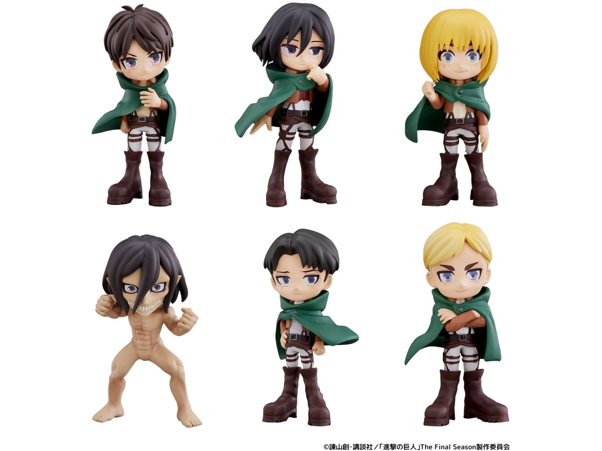 PalVerse Attack on Titan: 1Box (6pcs)