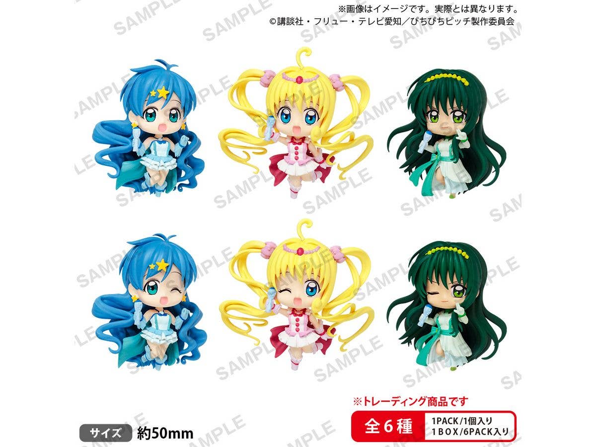 Mermaid Melody Pichi Pichi Pitch: Collection Figure Rich Box Ver. 1Box 6Pcs
