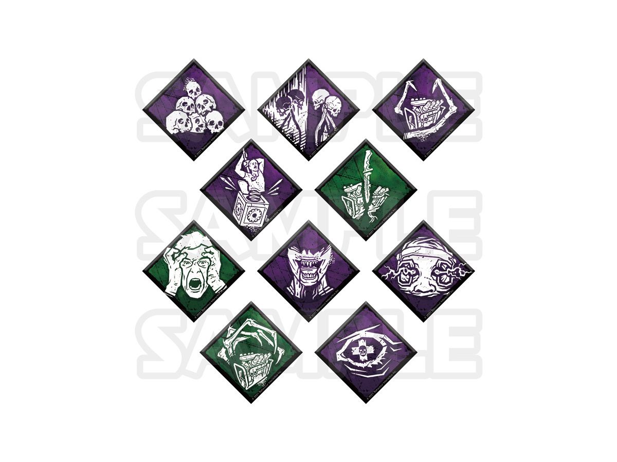 DEAD BY DAYLIGHT: Trading Park Icon Can Badge Killer Ver. 1Box 10pcs