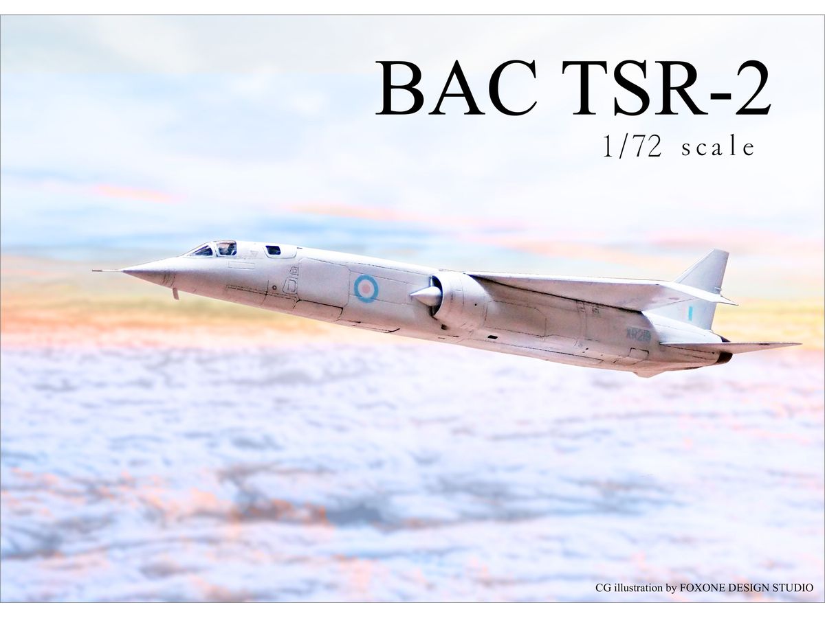 BAC TSR-2 (With 3 WAAF Figure)