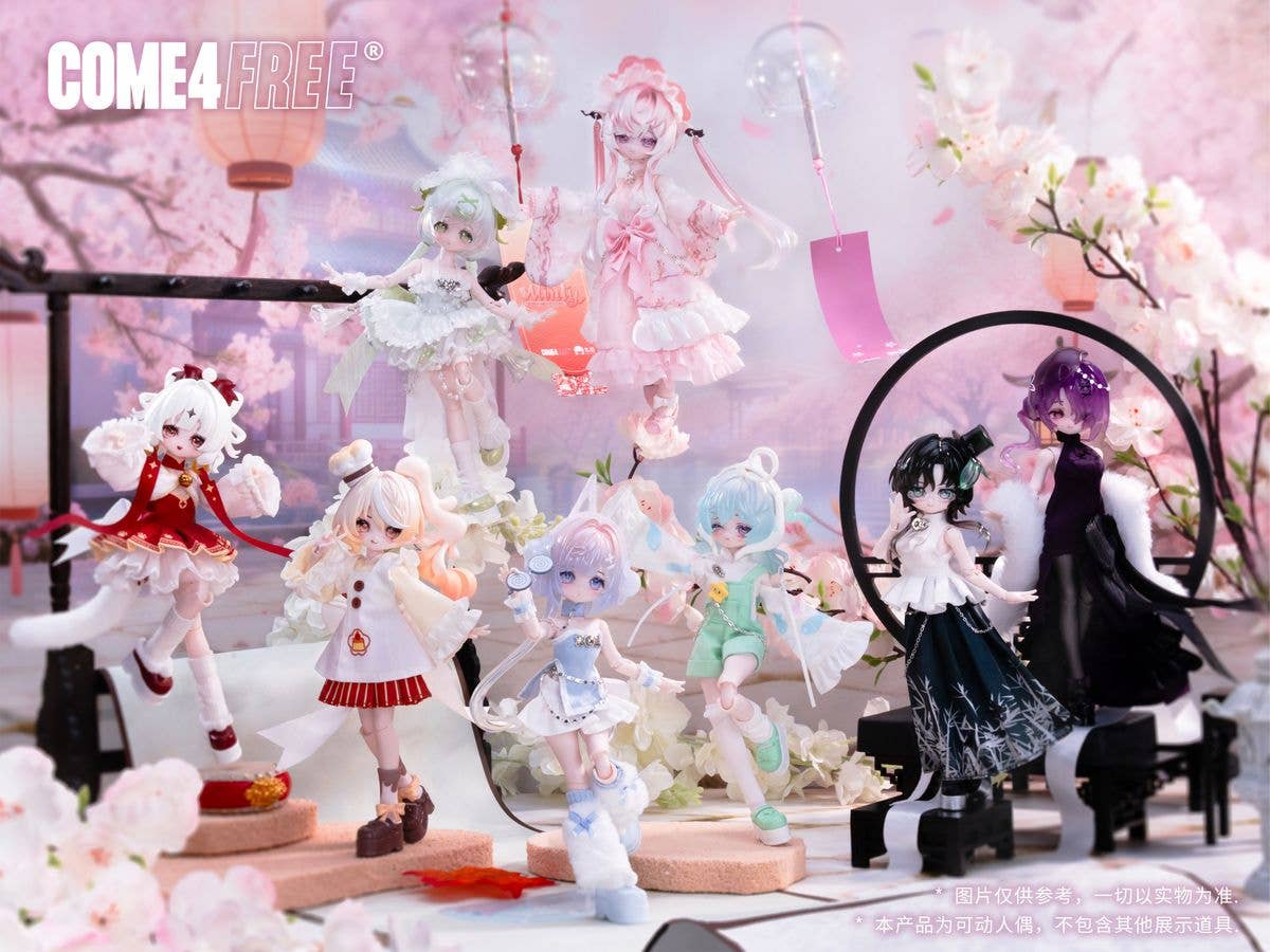 Minty Lucky Fortune Spirit Series Trading Doll 1Box 6pcs